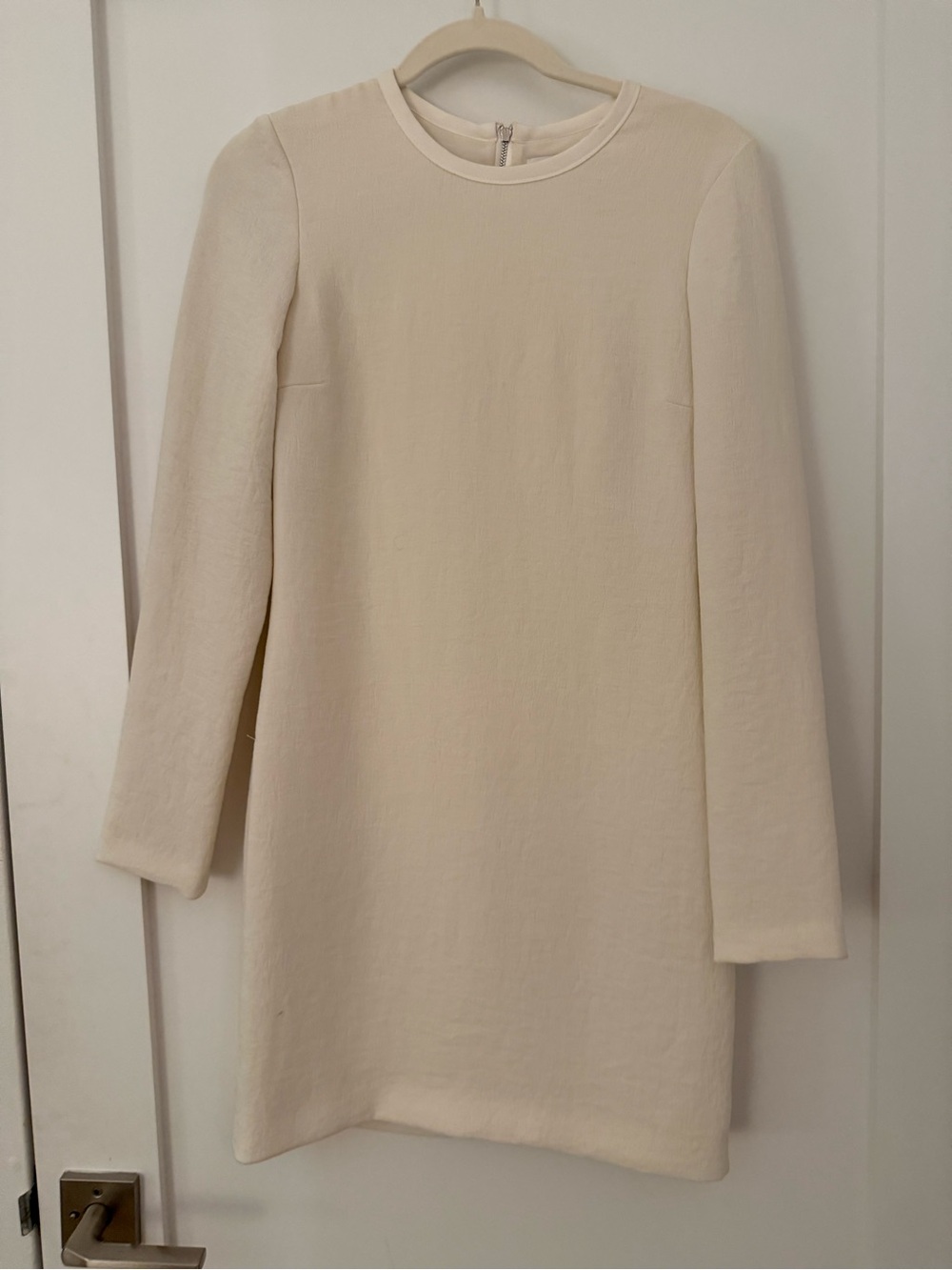 Elizabeth and James Cream Mini Shift Dress
